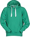 Hoodie, ATLANTA+, emerald green, XS
