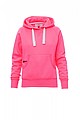 Hoodie, ATLANTA+LADY FLUO, fluorescent fuchsia, S