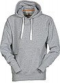 Hoodie, ATLANTA+ MELANGE, melange grey, XS