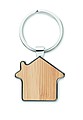 House key ring metal bamboo