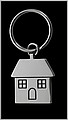 House shaped key holderSilver