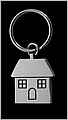 House shaped key holderSilver