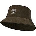 Howson recycled corduroy sun hat, forest green