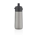Hydrate leak proof lockable vacuum bottle, grey
