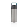 Hydrate leak proof lockable vacuum bottle, grey