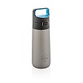 Hydrate leak proof lockable vacuum bottle, grey