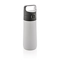 Hydrate leak proof lockable vacuum bottle, white