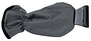 Ice scraper glove, silver