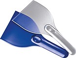 Ice scraper transparently frosted, blue