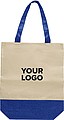 Imitation linen shopping bag