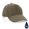Impact 5 panel 190gr Recycled cotton cap with AWARE™ tracer