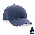 Impact 6 panel 190gr Recycled cotton cap with AWARE™ tracer