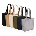 Impact Aware™ 240 gsm rcanvas shopper w/pocket undyed