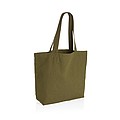 Impact Aware™ 240 gsm rcanvas shopper w/pocket undyed