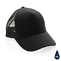 Impact AWARE™ Brushed rcotton 5 panel trucker cap 190gr