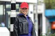 Impact AWARE™ Brushed rcotton 5 panel trucker cap 190gr