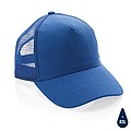 Impact AWARE™ Brushed rcotton 5 panel trucker cap 190gr