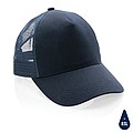 Impact AWARE™ Brushed rcotton 5 panel trucker cap 190gr