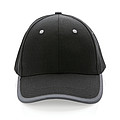 Impact AWARE™ Brushed rcotton 6 panel contrast cap 280gr