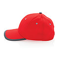 Impact AWARE™ Brushed rcotton 6 panel contrast cap 280gr