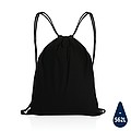 Impact AWARE™ recycled cotton drawstring backpack 145g