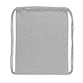 Impact AWARE™ recycled cotton drawstring backpack 145g