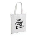 Impact AWARE™ Recycled cotton tote 145g, white
