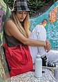 Impact AWARE™ Recycled cotton tote 145g
