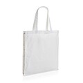 Impact AWARE™ Recycled cotton tote w/bottom 145g, white