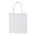 Impact AWARE™ Recycled cotton tote w/bottom 145g, white
