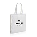 Impact AWARE™ Recycled cotton tote w/bottom 145g, white