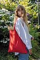 Impact AWARE™ Recycled cotton tote w/bottom 145g