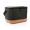 Impact AWARE™ XL RPET two tone cooler bag with cork detail