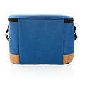 Impact AWARE™ XL RPET two tone cooler bag with cork detail