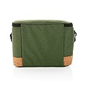 Impact AWARE™ XL RPET two tone cooler bag with cork detail