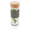 Impact double wall borosilicate glass bottle