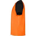 Indianapolis short sleeve kids sports t-shirt, fluor orange, size 4