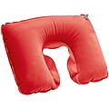 Inflatable soft travel pillow