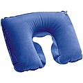 Inflatable soft travel pillow