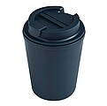 Insulated mug, navy blue