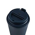 Insulated mug, navy blue