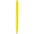 Ipe RCS recycled ballpoint pen (blue ink), yellow