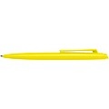 Ipe RCS recycled ballpoint pen (blue ink), yellow