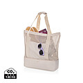 Iqlo Aware™ RPET 2-in-1 cooler tote, beige