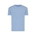 Iqoniq Brett recycled cotton t-shirt, light heather blue