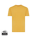 IQONIQ Brett recycled cotton t-shirt, ochre yellow