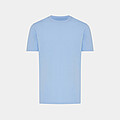 Iqoniq Brett recycled cotton t-shirt, sky blue