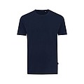 Iqoniq Bryce recycled cotton t-shirt, navy, XXS