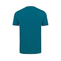 Iqoniq Bryce recycled cotton t-shirt, turquoise, XXS