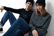Iqoniq Denali recycled cotton crew neck undyed, black, M